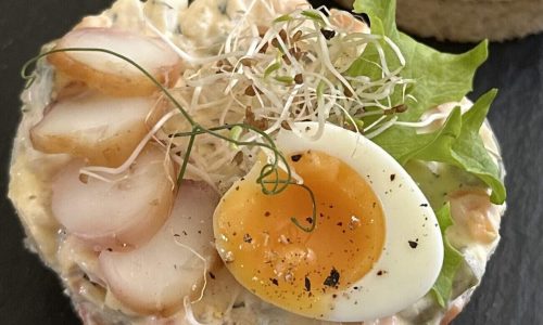 Kalmaari-aedvilja salat