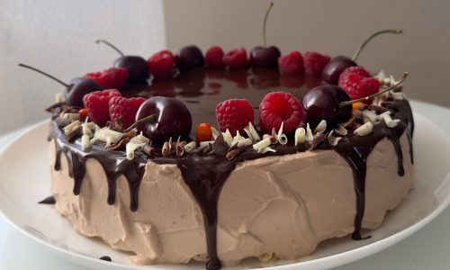 Karamelline šokolaaditort